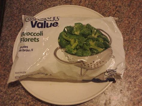 Frozen Bag Broccoli Broccoli I Eat Broccoli Almost Every Day