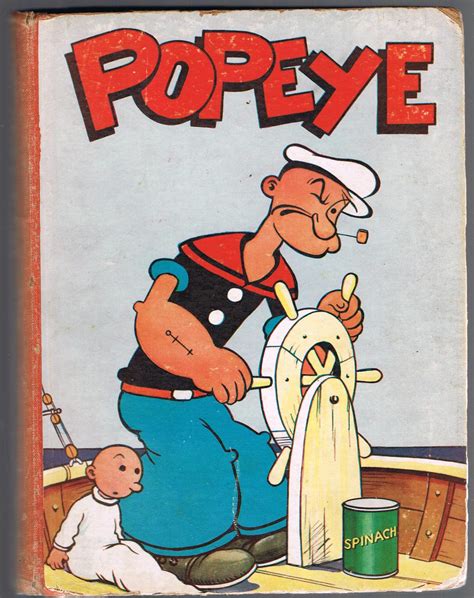 Popeye The Sailor Man Acceptable Hardcover St Edition Heath Hill Books Etc