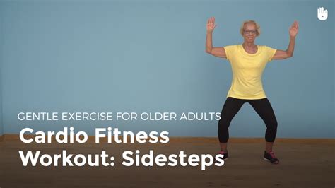 Aerobic Exercise Sidesteps Exercise For Older Adults Youtube