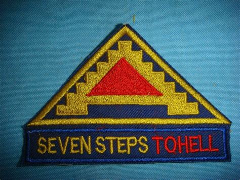 Patch Us Army 7th Seven Steps To Hell 3940007146