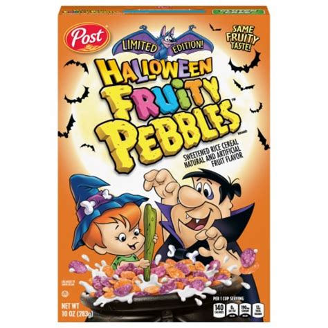 Fruity Pebbles Halloween Cereal 10 Oz Foods Co