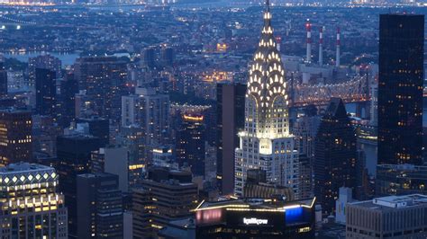 Chrysler Building New York City Skyline Of Stock Footage Sbv 326533941