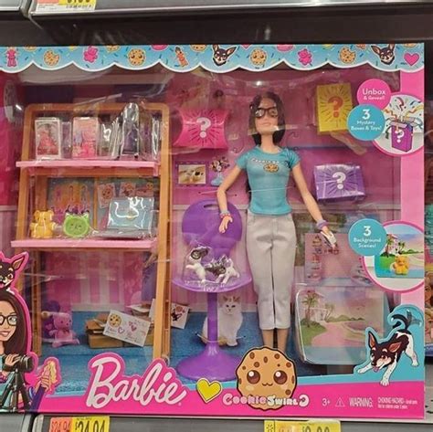 cookieswirlc barbie doll and accessories styles may vary