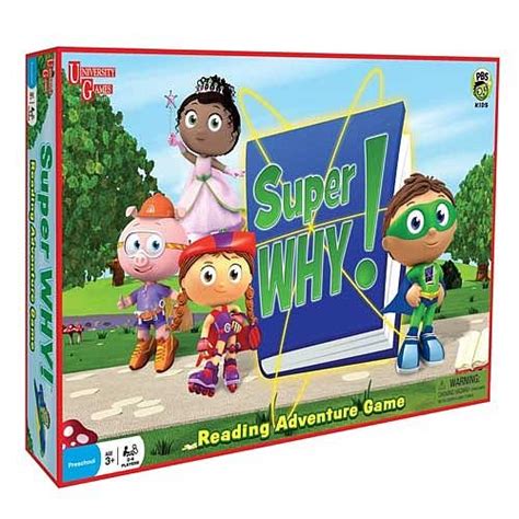 Super Why Reading Adventure Board Game Reading Adventure Board