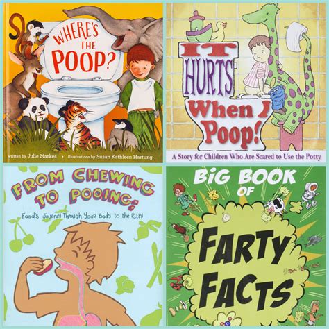 6 Delightful Kids Books About Pooping Digestion And Constipation