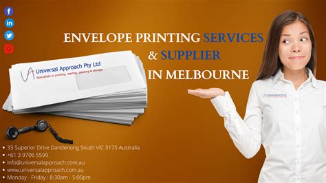 How To Choose The Right Envelope Printing Service Provider In Melbourne
