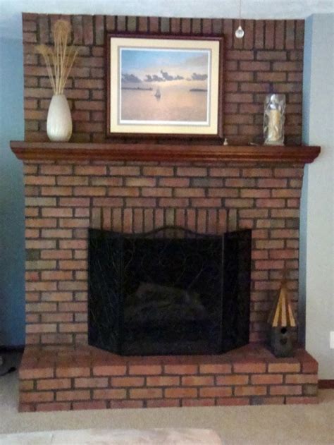 Includes instructional video and all necessary tools. Painting Brick Fireplace for Natural Look and Feel | Brick ...