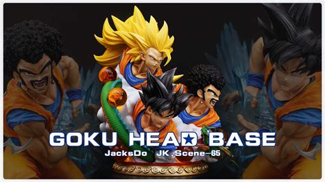 【preorder】jacksdo Dragon Ball P1s Goku Head Base