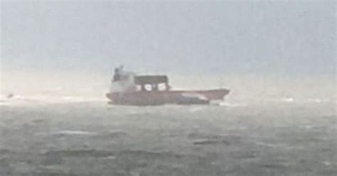 Horror Cargo Ship Crash Sparked Mass Evacuation At Major Uk Port