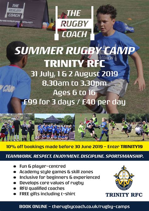 A superior performance from st. Summer Rugby Camps @ TRINITY RFC | Trinity RFC
