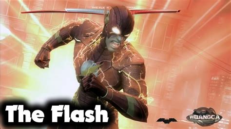 Injustice Gods Among Us The Flash Super Attack Moves Ultimate