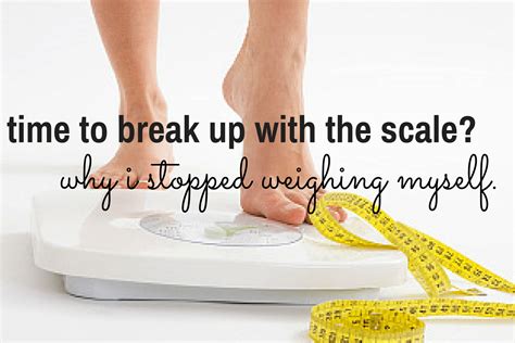 Why I Stopped Weighing Myself Tanja Shaw