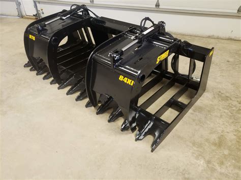 Skid Steer Grapples Grapple Buckets Stinger Attachments