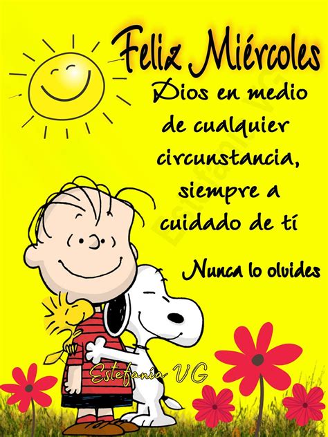 Sintético 190 Feliz Miércoles Con Snoopy Alternativaspormexicomx