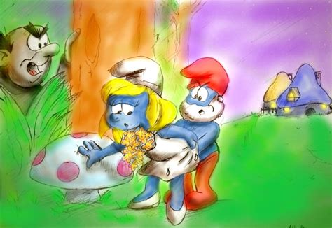 Papa Smurf Gets Some