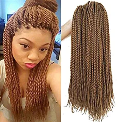 Choose the best hair possible. 28" Thin Senegalese ZiZi Box Braid Crochet Twist Synthetic ...