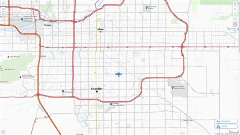 Map Of Gilbert Arizona Streets And Neighborhoods
