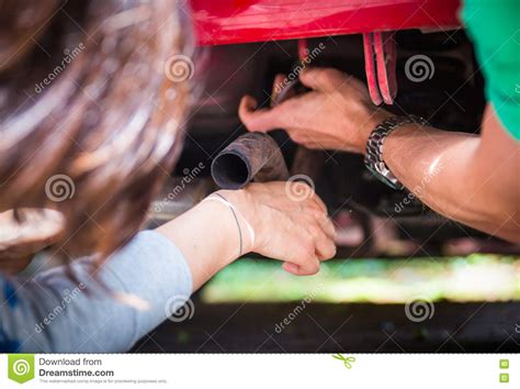 Do It Yourself Car Repair Stock Image Image Of