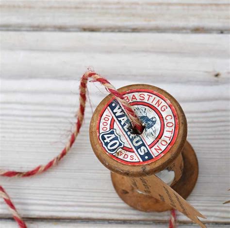 How To Make A Vintage Wooden Thread Spool Ornament Wooden Spool