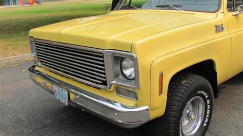 1977 77 75 76 78 Chevy K10 4x4 Pickup Short Bed Stepside Solid West