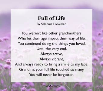 Funeral Poems And Bible Verses For Grandmothers LoveToKnow