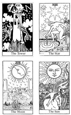 Polish your personal project or design with these tarot transparent png images, make it even more personalized and more attractive. free tarot card coloring pages - Google Search | Crafts ...