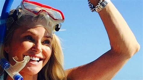 Christie Brinkley Bikini Photos Star Sizzling At 61 The Courier Mail