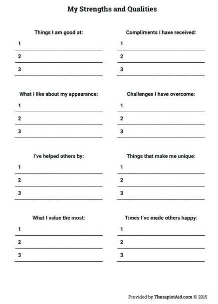 Printable Relationship Worksheets For Adults In 2020 Therapy