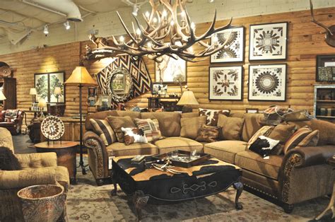 Many homes have living room furniture pieces that are hand carved from wooden logs. Rustic Western Living Room Out Modern Home Design Ideas Blue throughout Western Living Room ...