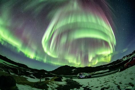 A Vortex Aurora Over Iceland Astronomy Daily Picture For April 04