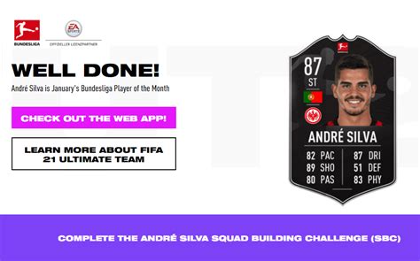 André miguel valente da silva (class: FIFA 21 - sfida creazione rosa André Silva POTM ...