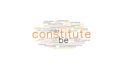 CONSTITUTE: Synonyms and Related Words. What is Another Word for ...