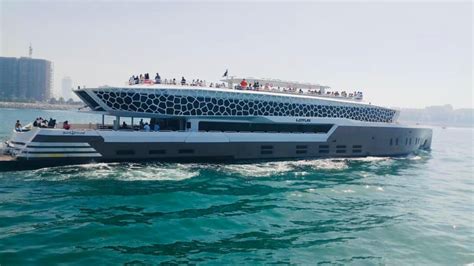 Lotus Mega Yacht Dinner Dinner Cruise In Dubai Book Tickets Online
