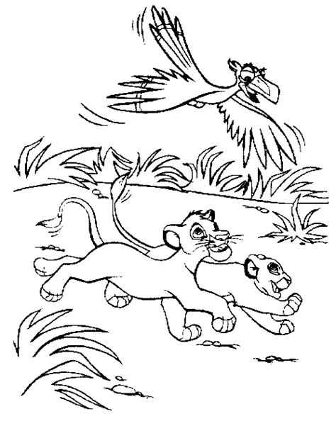 Nala and simba (disney the lion king) (step into reading). Give Simba's Pride more attention: Lion King Coloring in ...