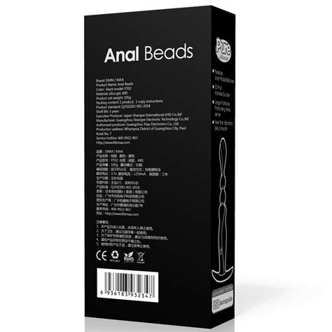 Dmm® Anal Beads Plug Dildo Vibrator For Men Butt Plug Prostate Mass
