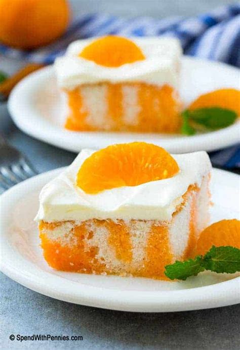 creamsicle orange poke cake el festival