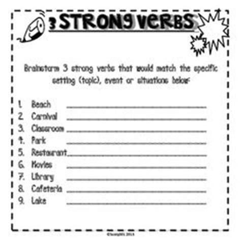 36 Strong Verbs Ideas Verb Teaching Writing Teaching