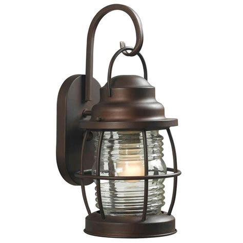 Go to homedecorators.com for detailed information. Home Decorators Collection Harbor 1-Light Copper Outdoor ...