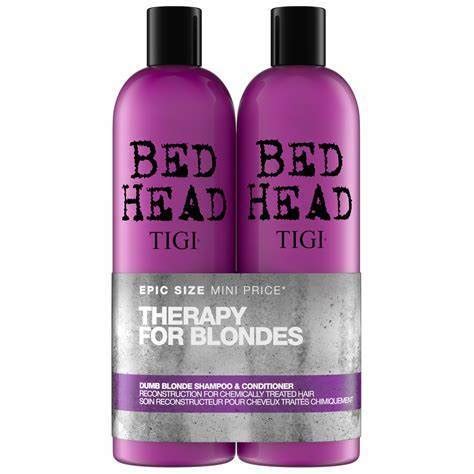 Bedhead Tigi Dumb Blonde 750 Ml Shampoo Conditioner