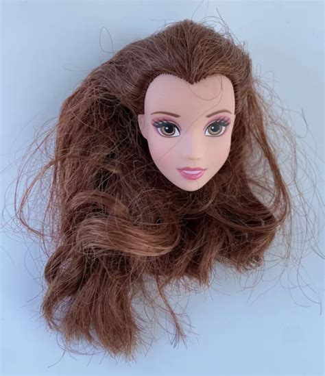 Mattel Disneys Beauty And The Beast Princess Belle Barbie Doll Head