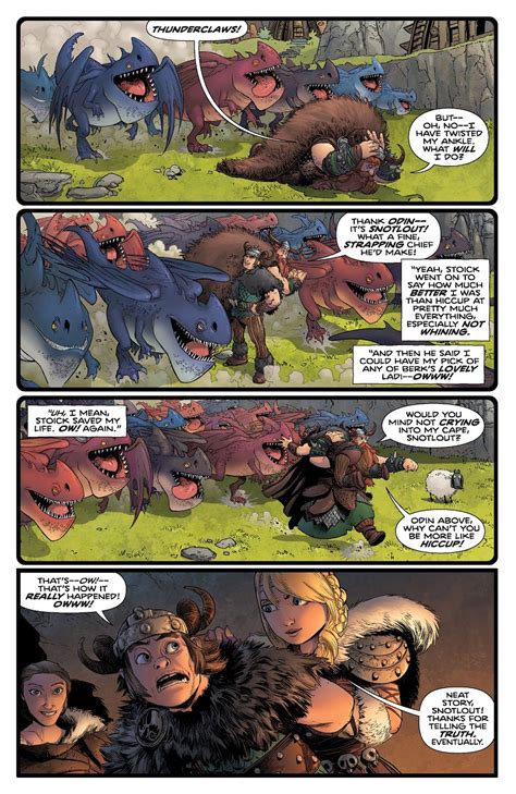 Httyd Comic Pt 2 How Train Your Dragon How To Train Dragon How To
