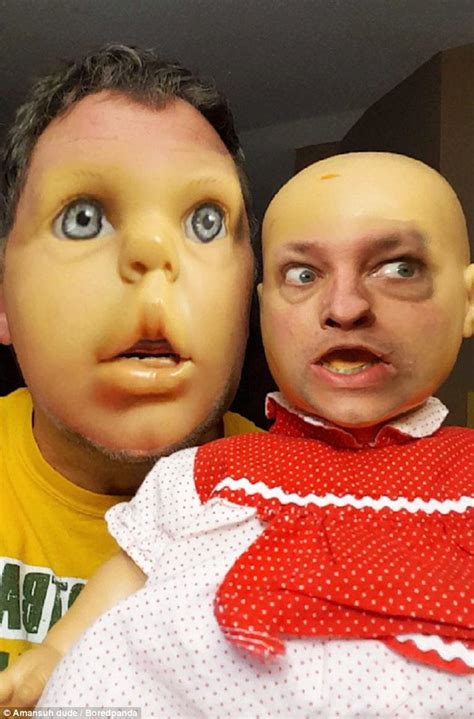 The Biggest Face Swap Fails Daily Mail Online