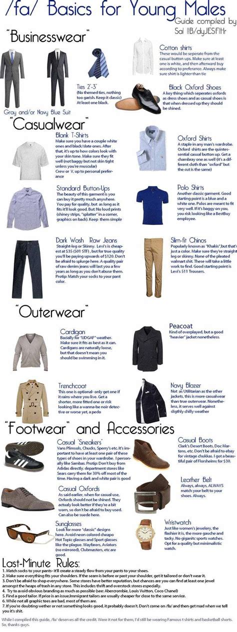 Found This Compilation Of Tips How Accurate Is It Mens Fashion Mens Outfits Casual