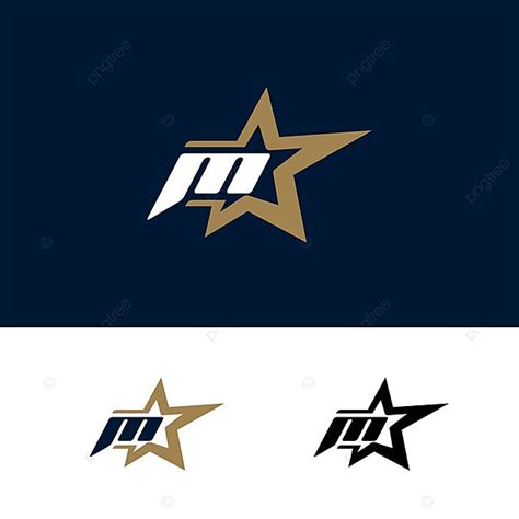Head over to our guide for the best ideas. Letter M Logo Template With Star Design Element Vector ...