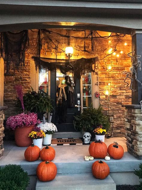 Halloween Porch Halloween Decor Spooky Front Porch How To Style A