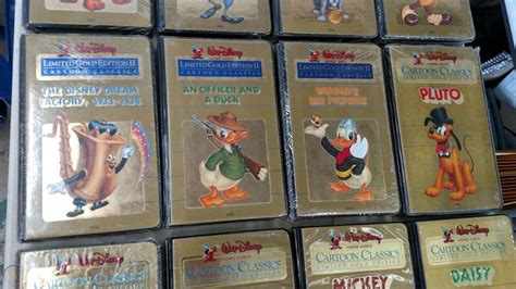 Walt Disney Cartoon Classics Gold Edition Vhs Sealed Tape
