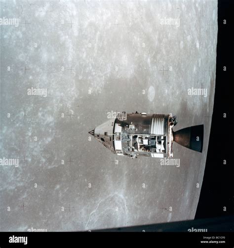 The Apollo 15 Command And Service Modules In Lunar Orbit 1971artist
