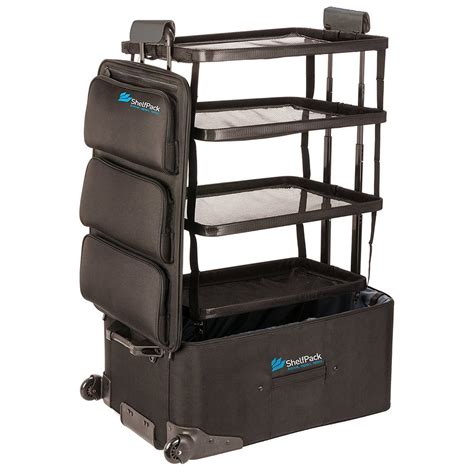 Shelfpack Suitcase With Built In Shelves