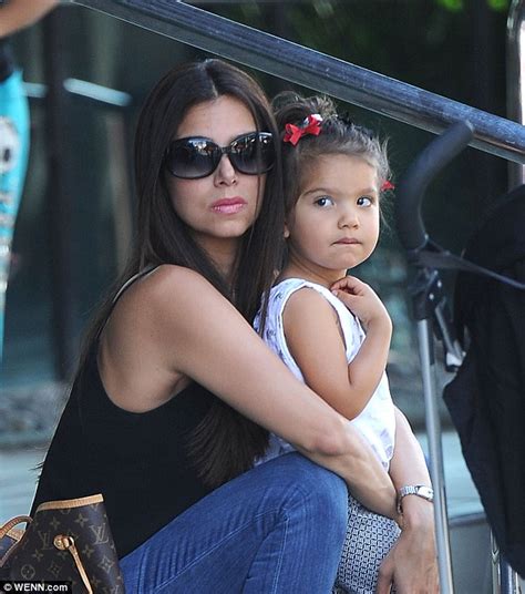 Roselyn Sanchez Lavishes Attention On Lookalike Daughter Sebella Daily Mail Online