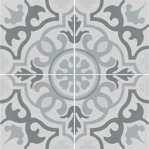 Msi Flori Encaustic 8 In X 8 In Glazed Porcelain Floor And Wall Tile